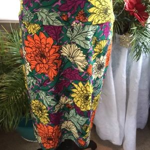 ⚜️ Two Pretty Floral LulaRoe Skirts M ⚜️
